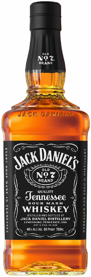 Jack Daniels Black Old No. 7 Tennessee Whiskey