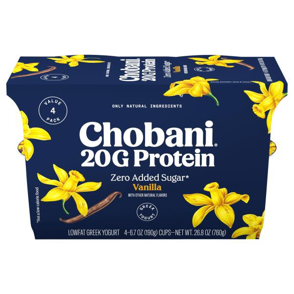 Chobani Lowfat Greek Vanilla Yogurt