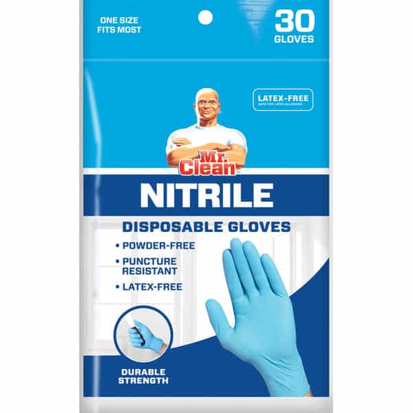 Mr. Clean Nitrile Disposable Gloves