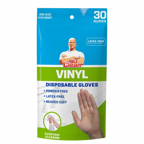 Mr. Clean Vinyl Disposable Gloves