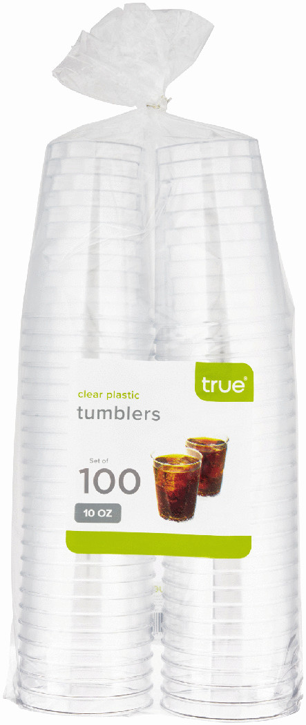 10oz Plastic Tumbler - 100pk