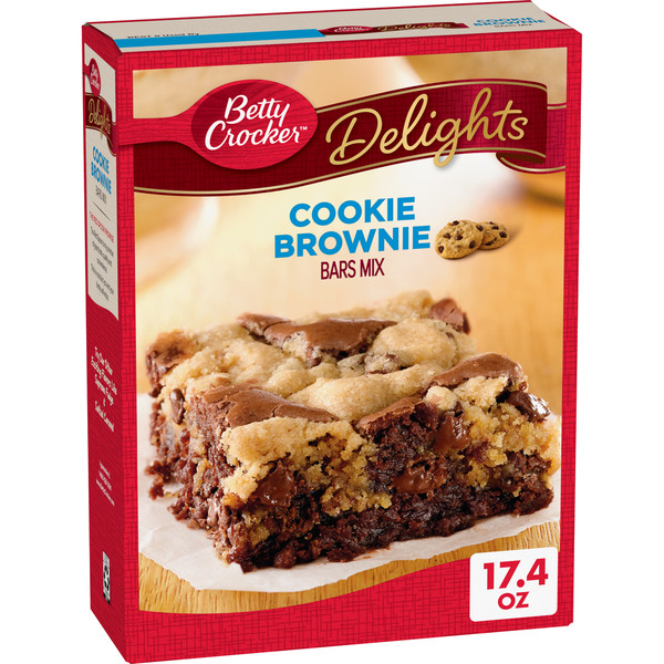 Betty Crocker Ready to Bake Cookie Brownie Bar Mix