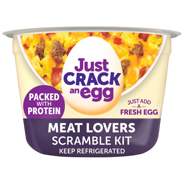 Just Crack an Egg Protein Packed Scramble Breakfast Bowl Kit, for a Low Carb Lifestyle