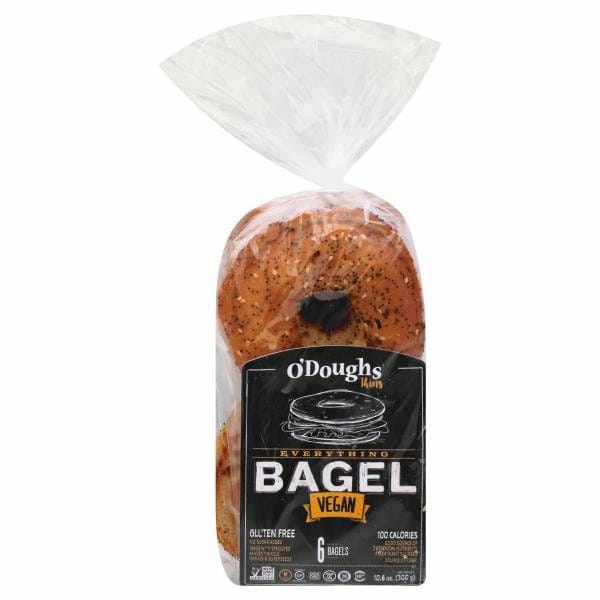 ODoughs Bagels, Vegan, Everything, Thins