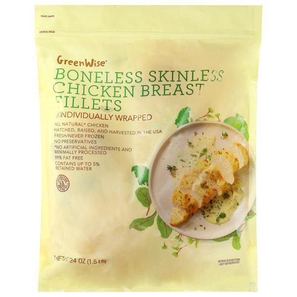 GreenWise Boneless Skinless Chicken Breast Fillets