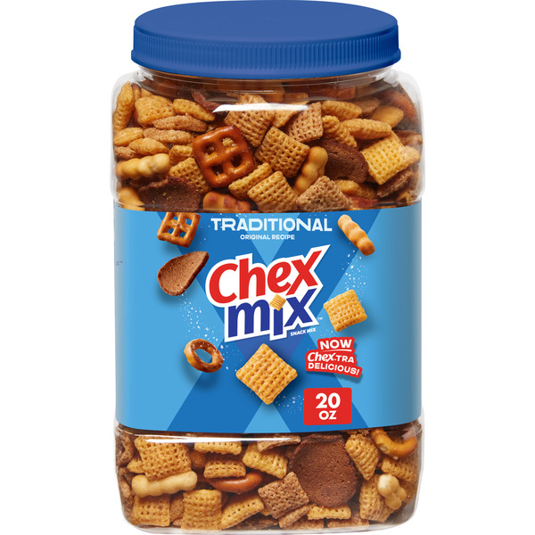 Chex Mix Traditional Original Recipe Tub Snack Mix