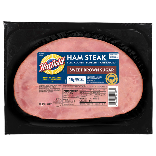 Hatfield Sweet Brown Sugar Ham Steak