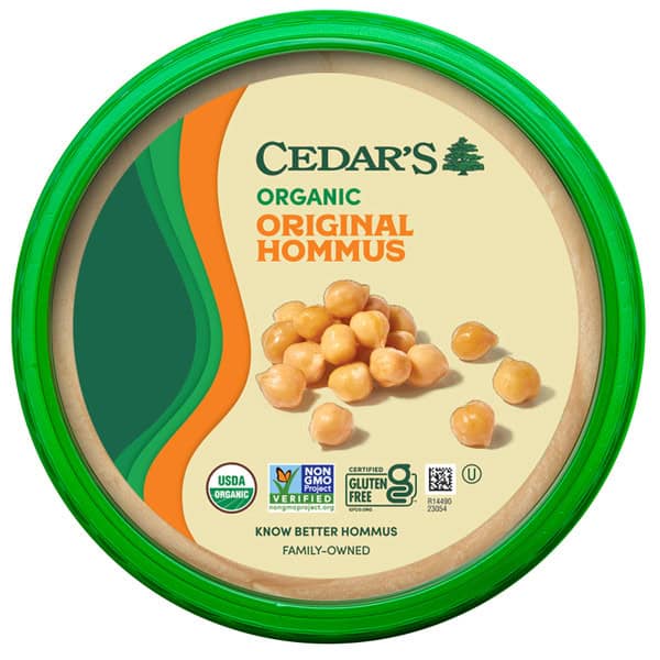Cedar's Foods Organic Original Hommus
