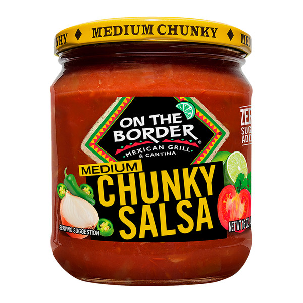On The Border Medium Chunky Salsa