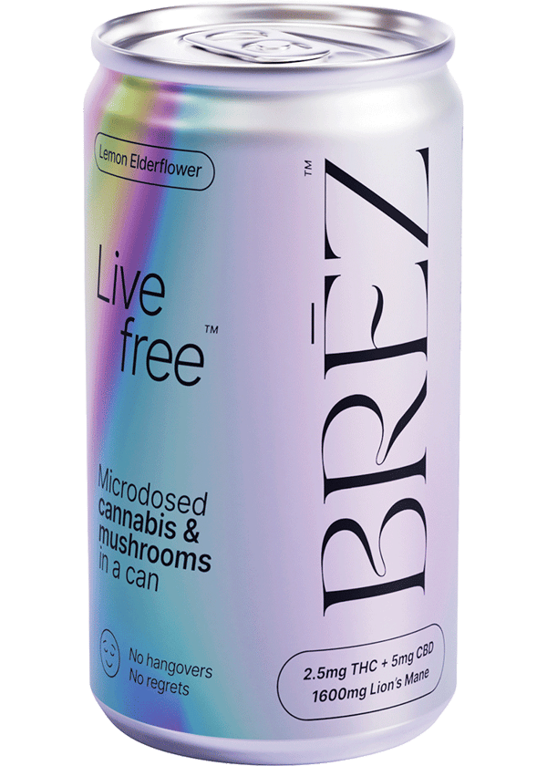 BREZ THC 2.5MG Lemon Elderflower