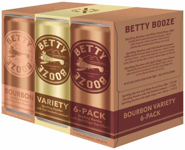 Betty Booze Sparkling Bourbon Variety