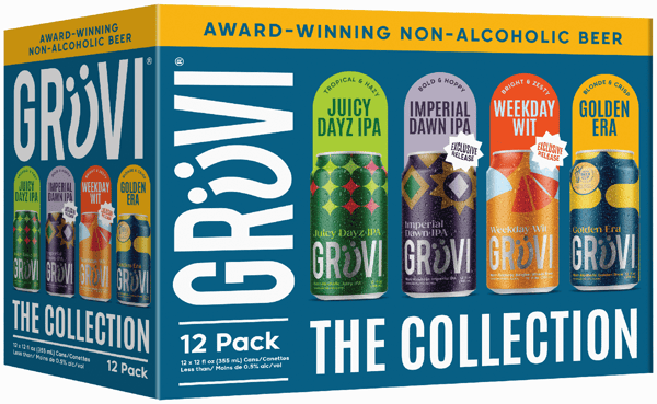 Gruvi Non-Alcoholic Variety Pack