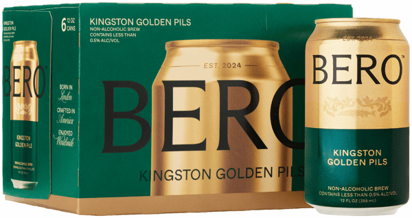 BERO Non-Alcoholic Kingston Golden Pils