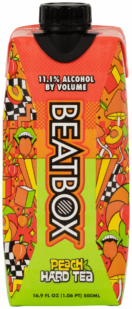BeatBox Peach Hard Tea