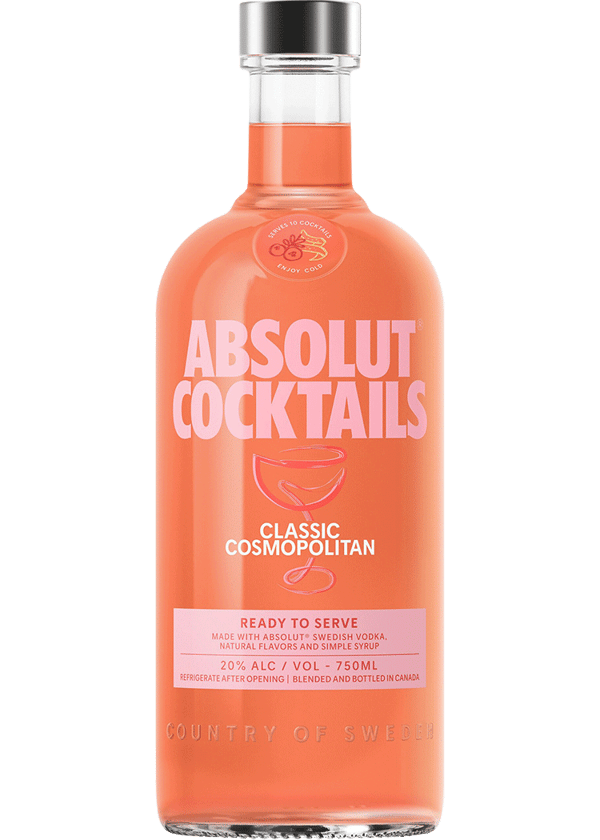 Absolut Cocktails Classic Cosmopolitan