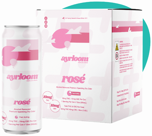 Ayrloom THC 10mg Rose