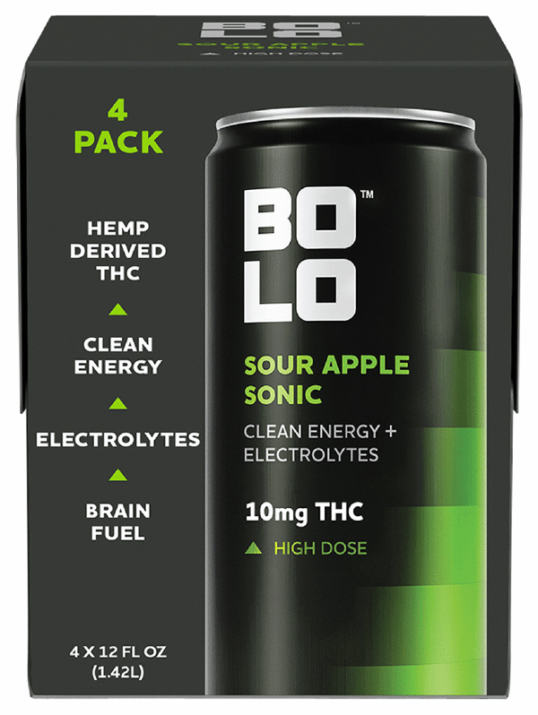 Bolo THC 10mg Sour Apple Sonic