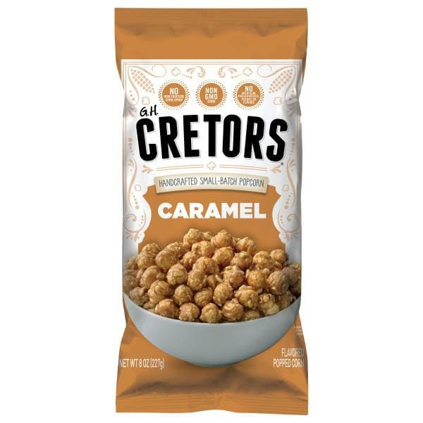 GH Cretors Flavored Popped Corn, Caramel