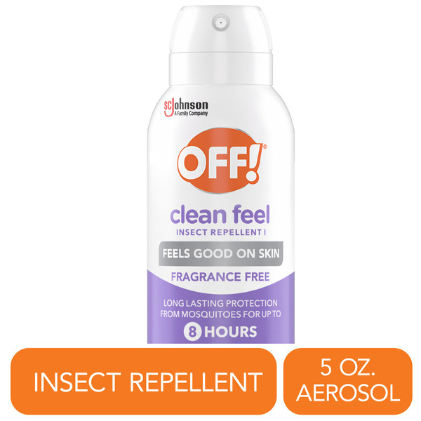 OFF!® Clean Feel Picaridin Insect Repellent Aerosol