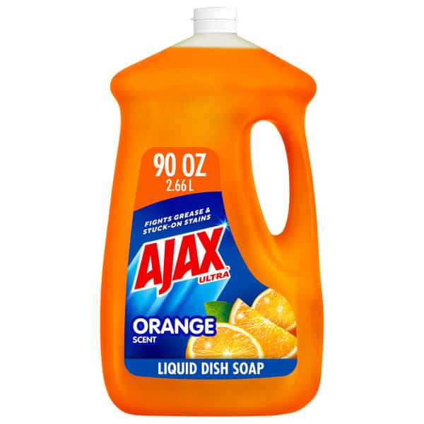 Ajax Ultra Liquid Dish Soap, Orange Scent