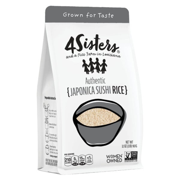 4Sisters Authentic Japonica Sushi Rice