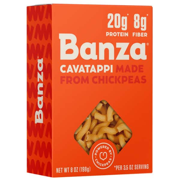 Banza Cavatappi Pasta - Gluten Free, High Protein, Lower Carb