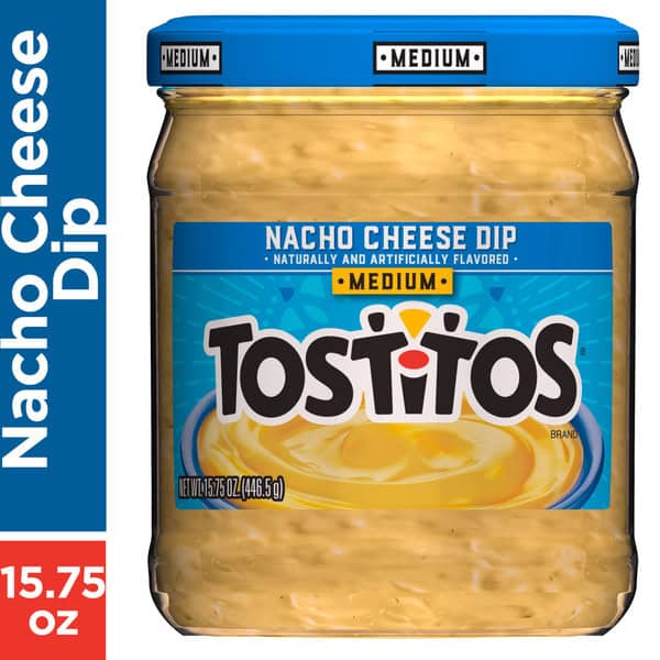 Tostitos Cheese Dip, Nacho, Medium