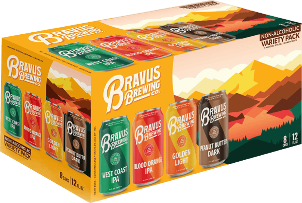 Bravus Non-Alcoholic Beer Variety Pack