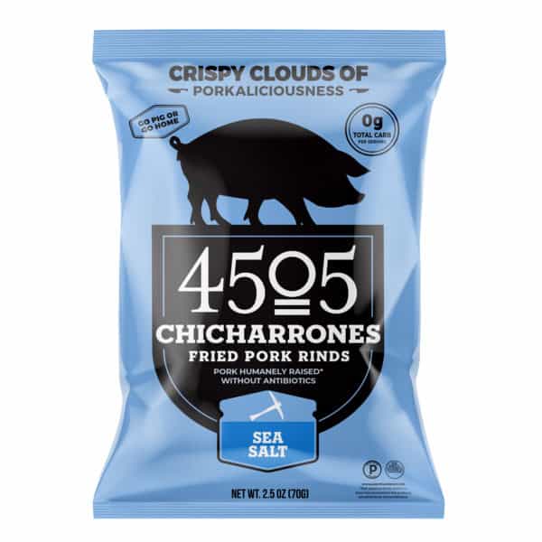 4505 Meats Sea Salt Chicharrones, Fried Pork Rinds