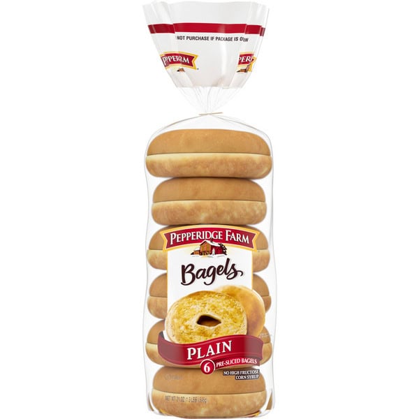 Pepperidge Farm Farmhouse Plain Bagels