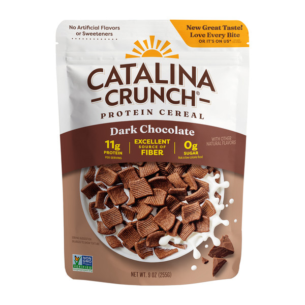 Catalina Crunch Dark Chocolate, Keto Friendly Cereal