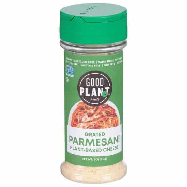 GOOD PLANeT Foods Cheese, Plant-Based, Grated Parmesan Style