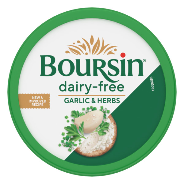 Boursin Dairy-Free Garlic & Herbs Cheese Spread Alternative