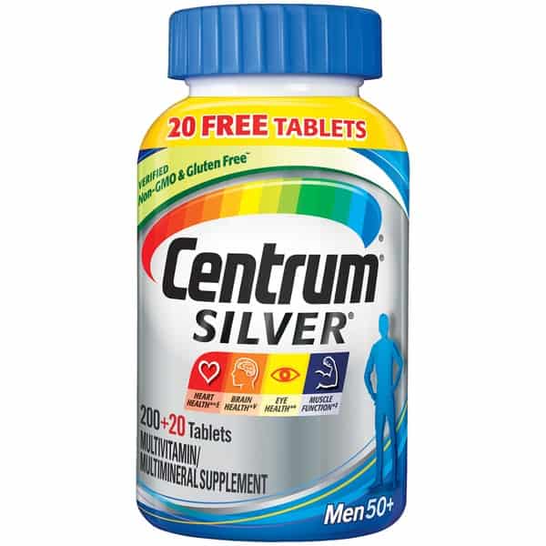 Centrum Multivitamin for Men 50 Plus, Multivitamin for Men 50 Plus