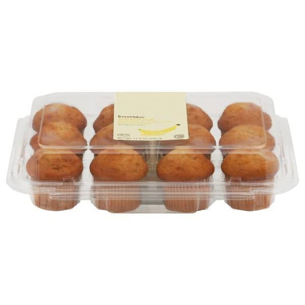 GreenWise Muffins, Banana, Mini
