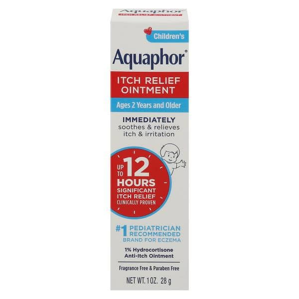 Aquaphor Children'S Relief Ointment, % Hydrocortisone Anti-Itch Ointment
