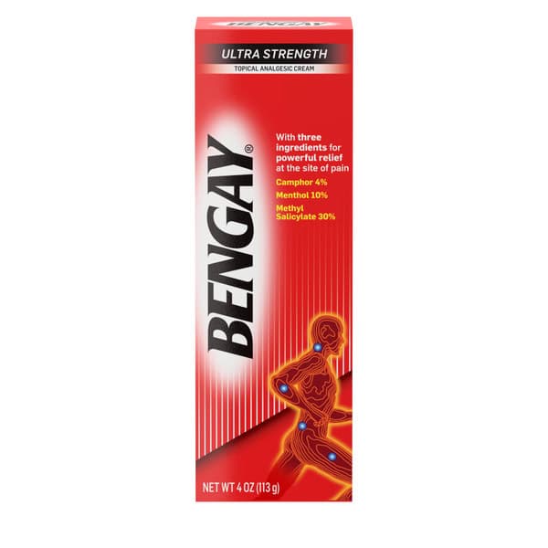 BENGAY Ultra Strength Non-Greasy Topical Pain Relief Cream