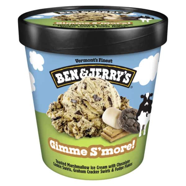 Ben & Jerry's Gimme S'more™ Toasted Marshmallow Ice Cream Pint