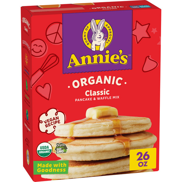 Annie's Organic Classic Pancake and Waffle Mix