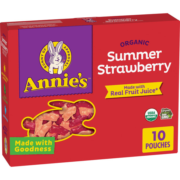 Annie's Organic Summer Strawberry Fruit Flavored Snacks