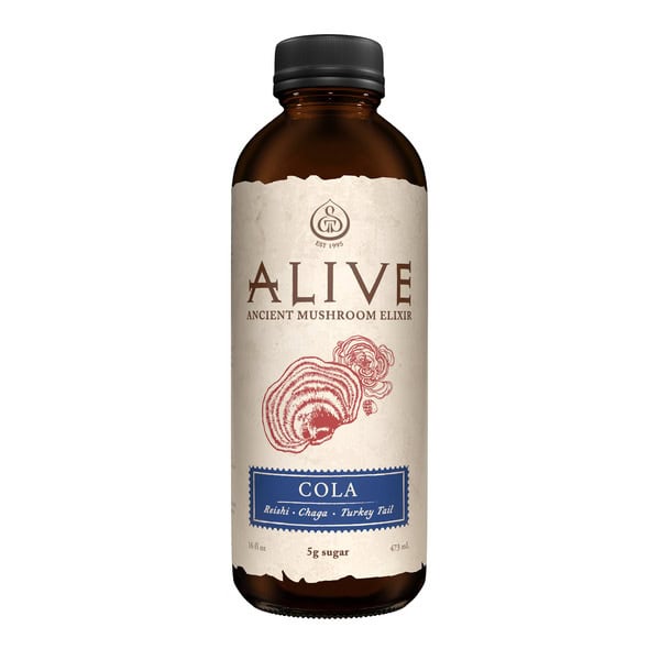 Alive Mushroom Elixir Cola