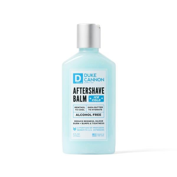 Duke Cannon Supply Co. After-Shave Balm, Ice Cold, Alcohol Free