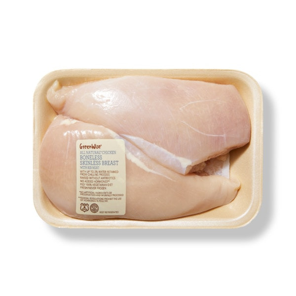 GreenWise Boneless Skinless Chicken Breast, USDA Grade A, Antibiotic-Free