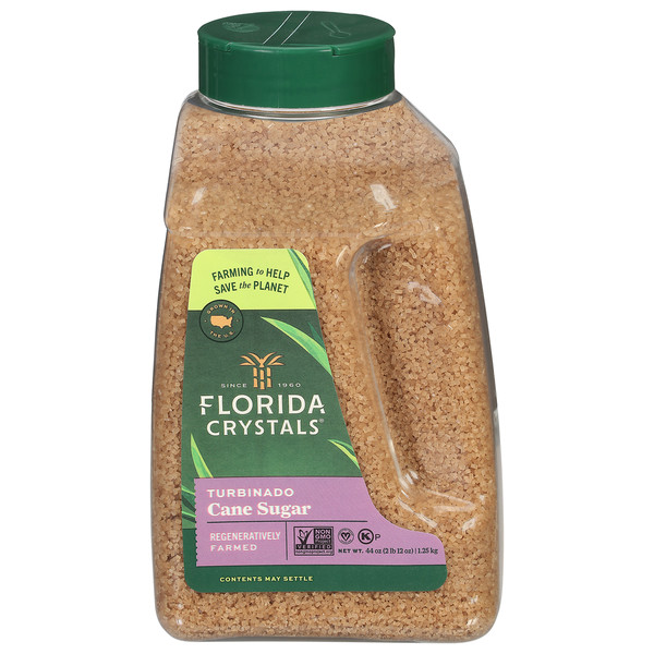 Florida Crystals Turbinado Cane Sugar 44 oz.