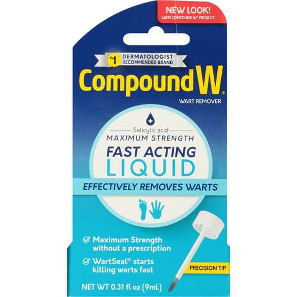 Compound W Liquid Wart Remover Fast Acting, Maximum Strength