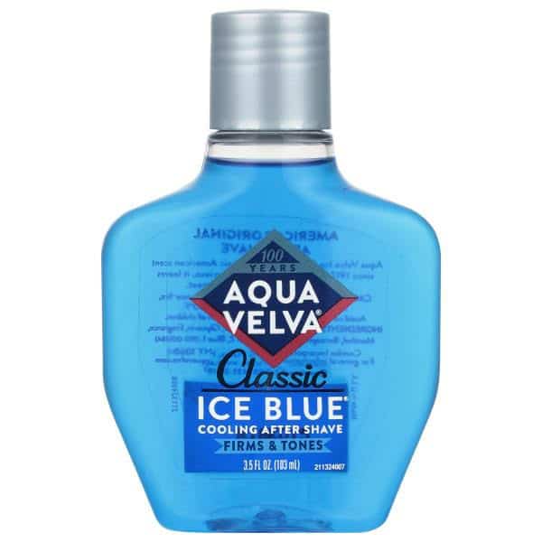 Aqua Velva After Shave, Cooling, Firms & Tones, Classic Ice Blue