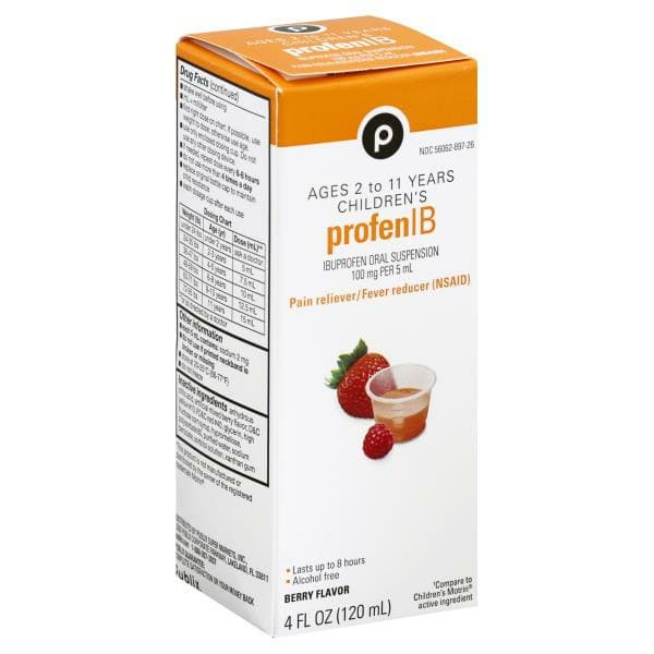 Publix Profen IB, Children's, Berry Flavor
