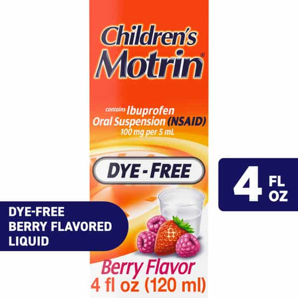 Children's Motrin IBuprofen Kids Medicine