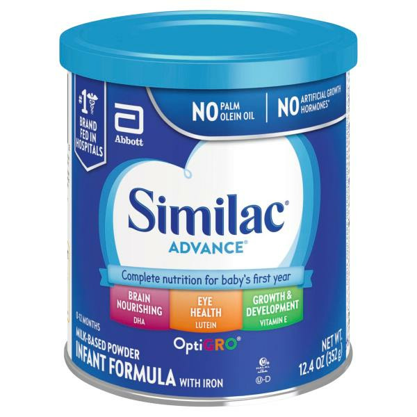 Similac Advance Infant Formula with Iron Powder Canister
