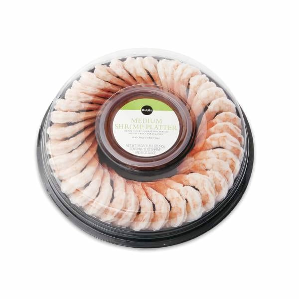 Publix Shrimp Platter, Medium (660 Cal/Ring) (Requires 24-hour lead time)